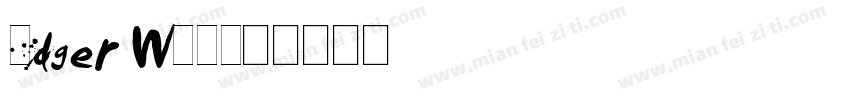 Smudger W01字体转换